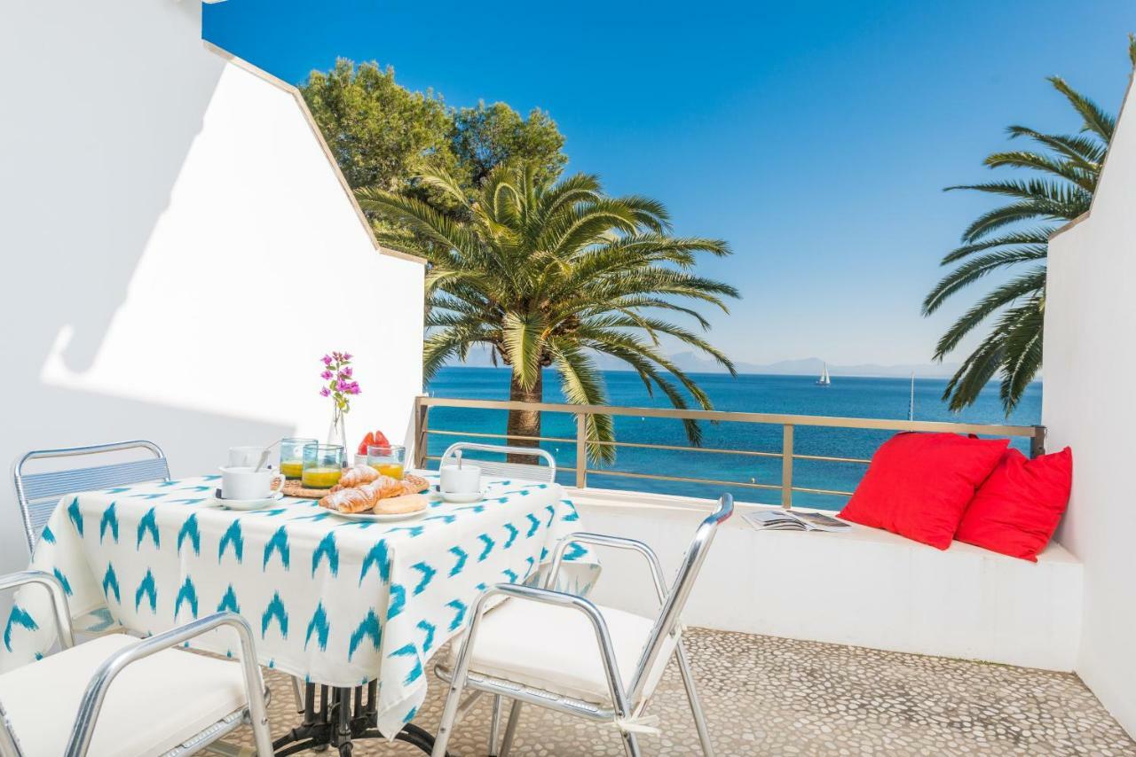 53m² 2 slaapkamer, 2 privé badkamer Appartement in Alcudia Alcanada Buitenkant foto