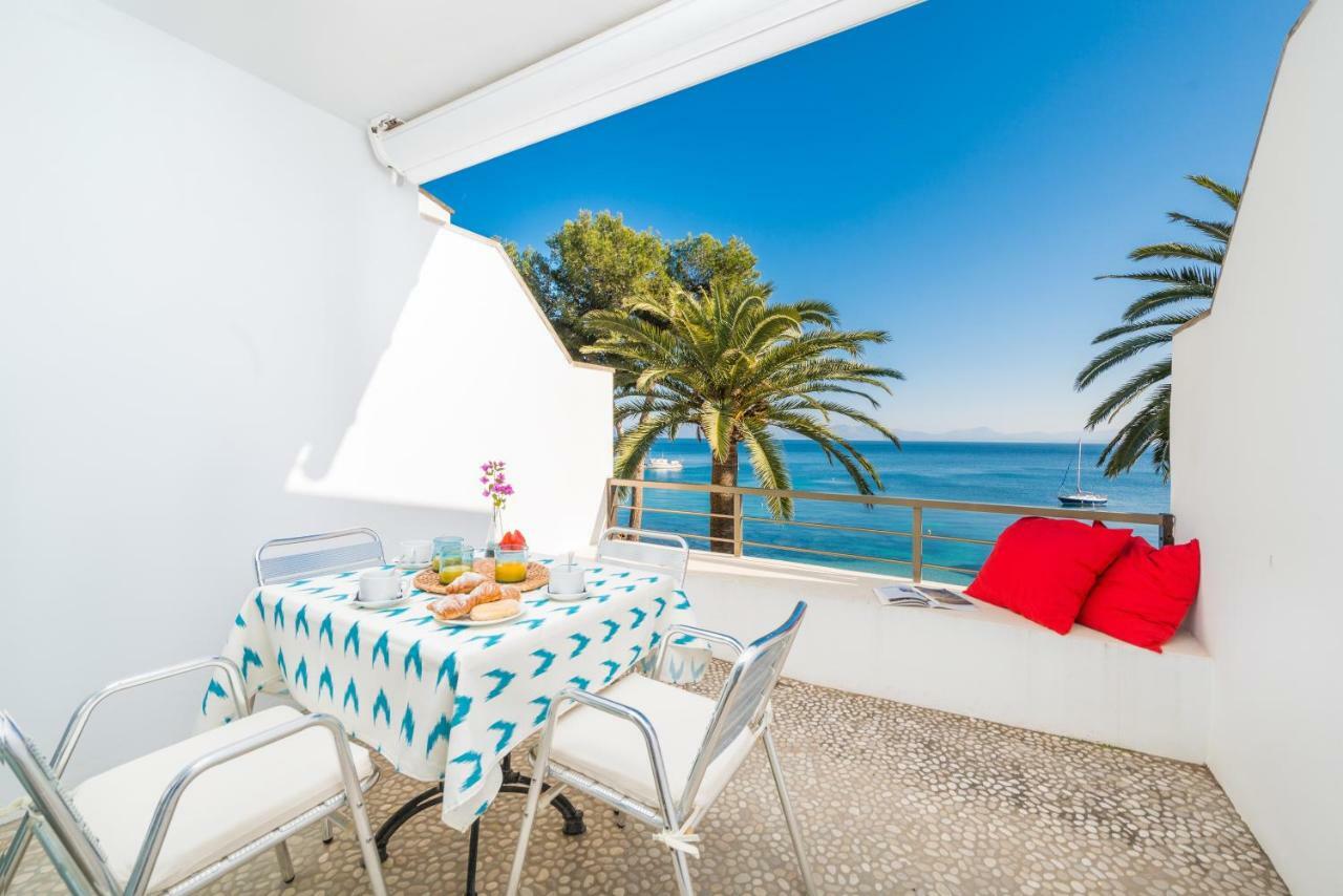 53m² 2 slaapkamer, 2 privé badkamer Appartement in Alcudia Alcanada Buitenkant foto
