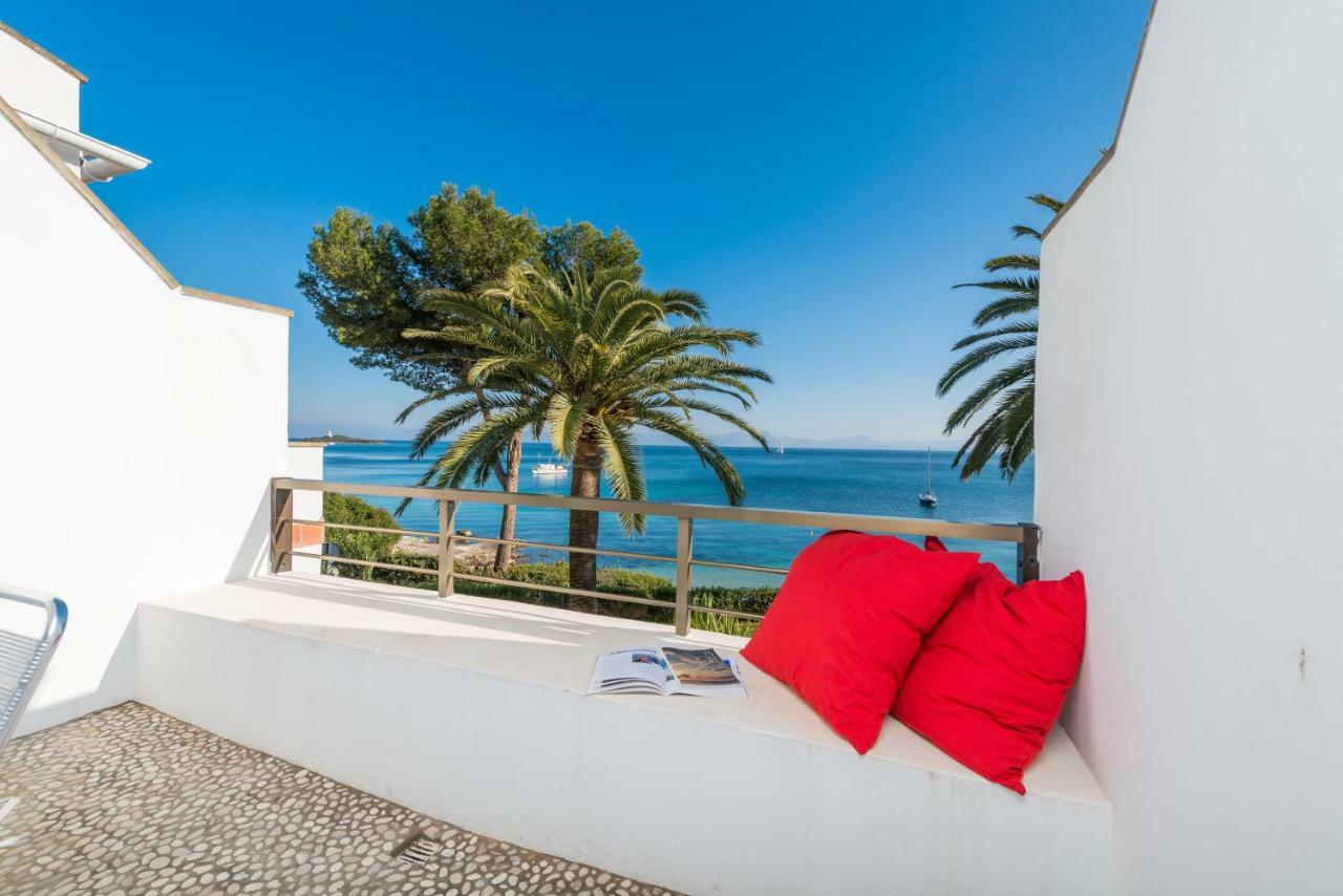 53m² 2 slaapkamer, 2 privé badkamer Appartement in Alcudia Alcanada Buitenkant foto